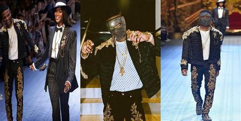 Wizkid becomes the first African artiste to walk at D&G fashion show