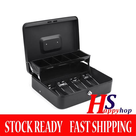 Cash Box Petty Cash Box Portable Cash Drawer Lock Petty Cash Box