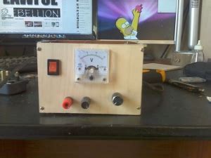 Homemade Benchtop Power Supply - HomemadeTools.net