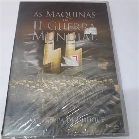 Dvd Maquinas Da 2° Guerra Mundial Ss Tropa De Choque Parcelamento Sem Juros