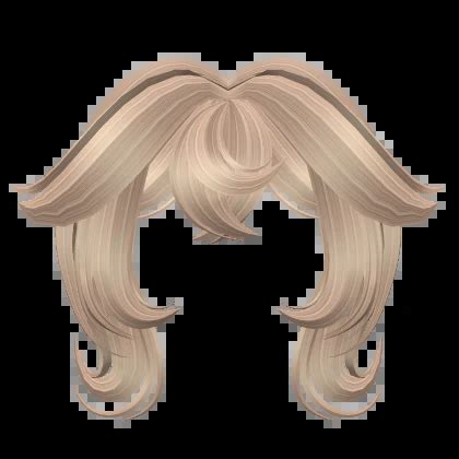 Doki Wolfcut Bangs Blonde Roblox Item Rolimon S