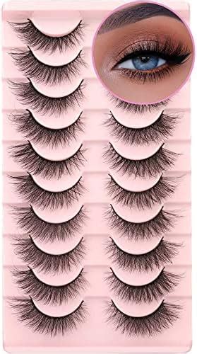 Eyelashes Natural Look Eye Lashes Short Wispy False