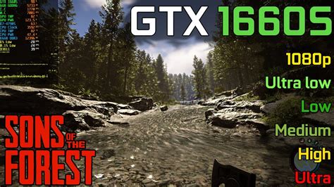 GTX 1660 Super 6GB Sons Of The Forest YouTube