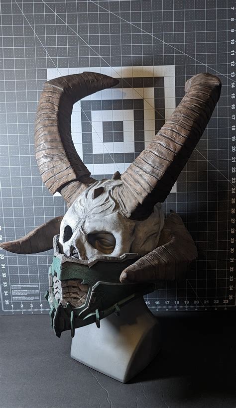 Doom Eternal Marauder Inspired Full Head Cosplay Mask - Etsy