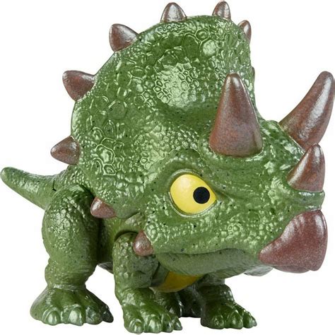 Jurassic World Snap Squad Figurka Kolekcjonerska Triceratops Mattel