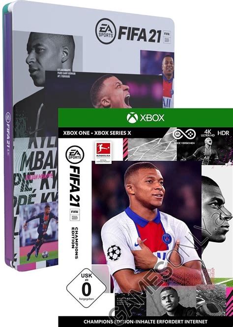 Xbox One Fifa 21 Champions Steelbook Edition Pegi Bestellen