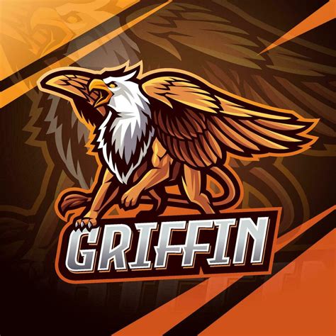 Griffin esport mascot logo design 30925479 Vector Art at Vecteezy