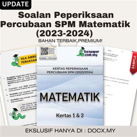 Percubaan Spm Matematik Tambahan Sula Laurena