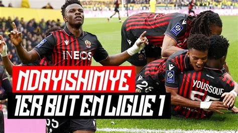 Youssouf Ndayishimiye Premier But En Ligue 1 YouTube