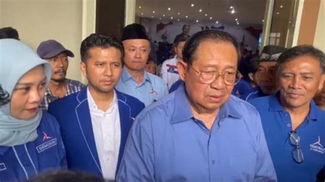 SBY Turun Gunung Bakar Semangat Kader Demokrat Di Kabupaten Nganjuk