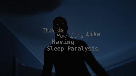 This is How it’s Like Having Sleep Paralysis – Anthony Taille – Medium