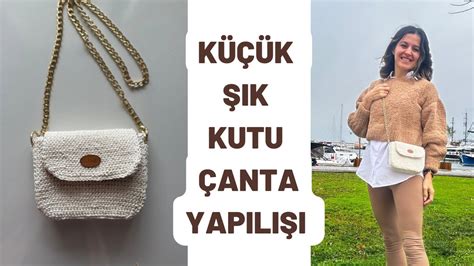 Kullani Li K K Ik Kutu Anta Yapiyoruz Crochetbag Youtube