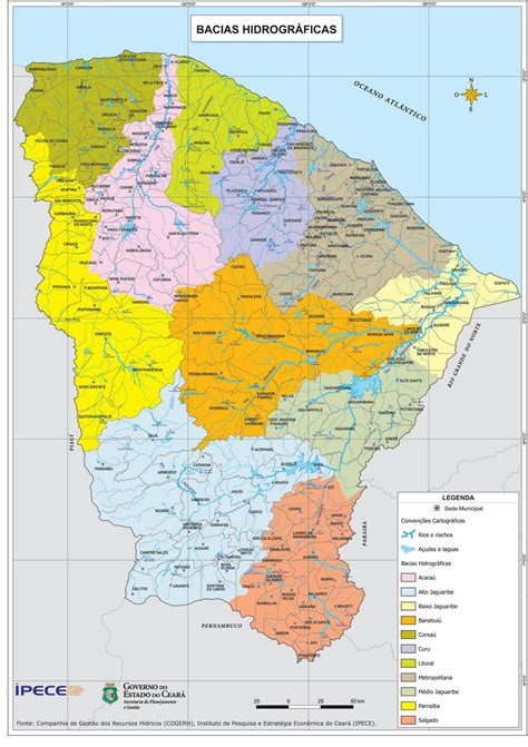 Mapas do Ceará MapasBlog