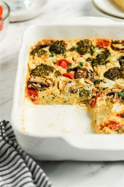 Vegan Breakfast Casserole Eggless My Darling Vegan