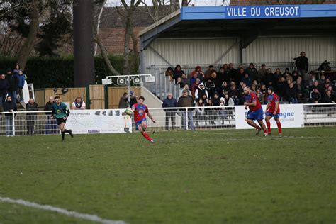 En Images Rugby F2 Nouvelle Victoire Pour Le Creusot Tombeur De