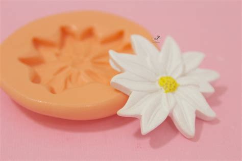 Fiore Margherita Stampo Stampi In Silicone Stampi Per Il Etsy