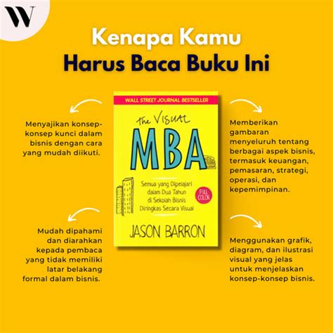 Jual Buku Bisnis The Visual Mba By Jason Barron Terbaik Terlaris Baru