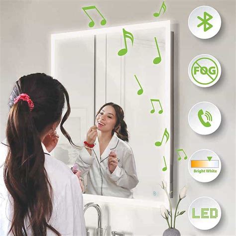 3 Ways Bluetooth Bathroom Mirrors Make Life Fun! (& Top Picks) - Bathtubber