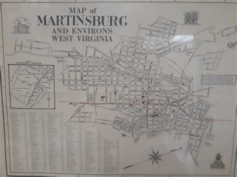 Martinsburg West Virginia Map Of Martinsburg West Virginia