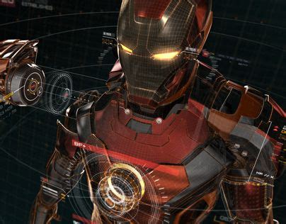 Check Out This Behance Project AVENGERS Age Of Ultron UI Screen