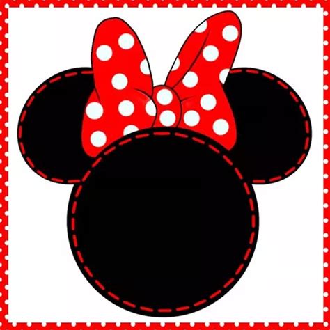 Kit Imprimible Minnie Mouse Roja Decoración Candy Bar Fiesta Cuotas