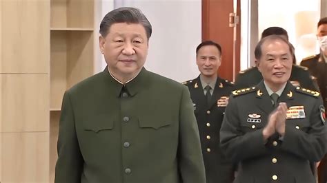 习近平视察武警海警东海指挥部 Xi Jinping inspects the Armed Police Coast Guard East