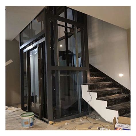 Vvvf Gearless Villa Elevator FUJI Residential Home Lift China Villa