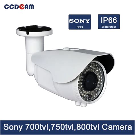 CCDCAM CCTV Camera Varifocal Sony Ccd 700 750 800 Tvl Waterproof