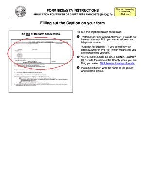 Fillable Online Courts Ca Form A California Courts Courts