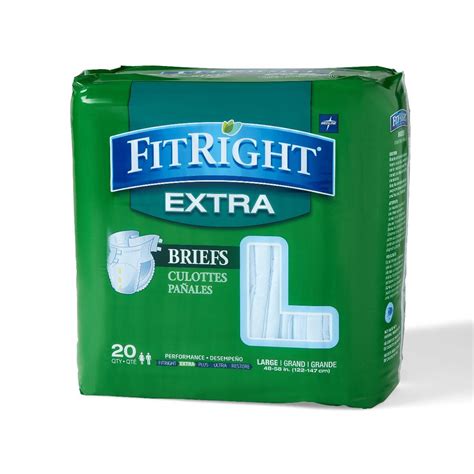 Fitright Adult Extra Briefs Bh Medwear