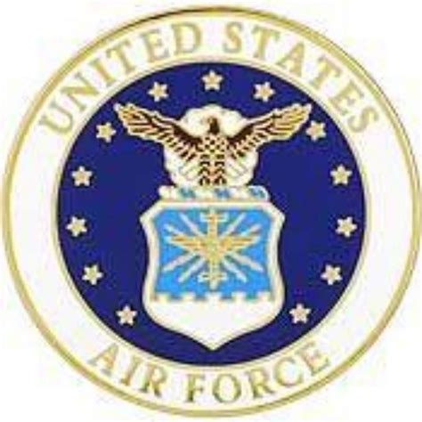 Us Air Force Emblem Lapel Pin 1 Inch United States Air Force Ts For Veterans Air Force