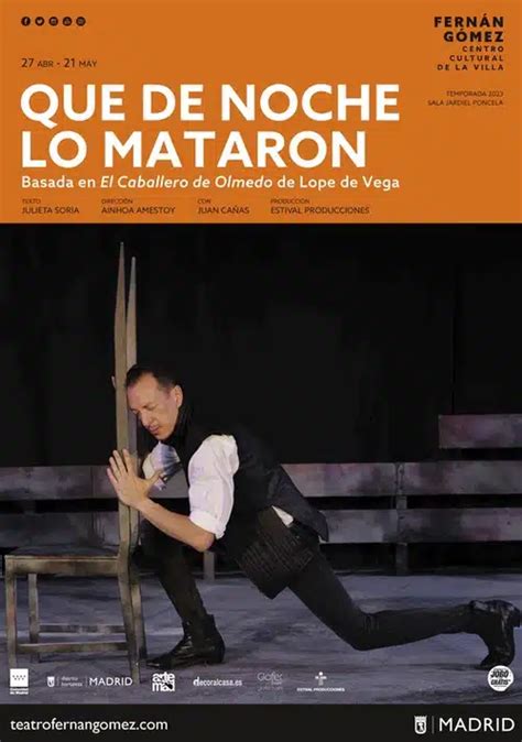 Que De Noche Lo Mataron Cr Tica Teatral Tras La Mascara