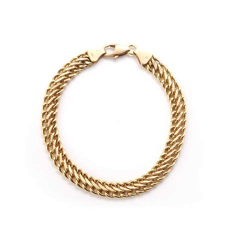 Lot 127 A 9ct Gold Bracelet