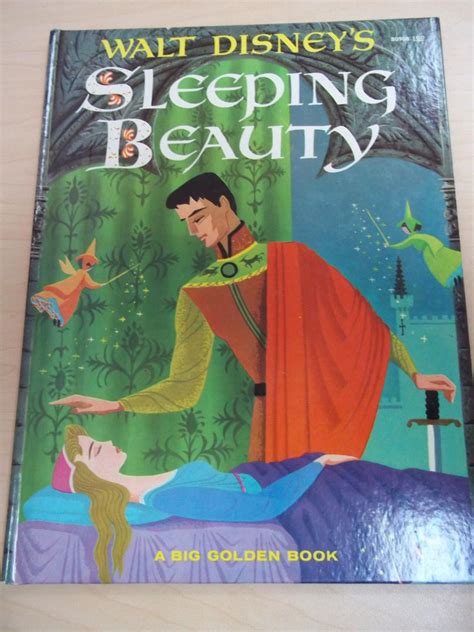 Vintage 1958 Walt Disneys Sleeping Beauty A Big Golden Book Excellent 1720159568