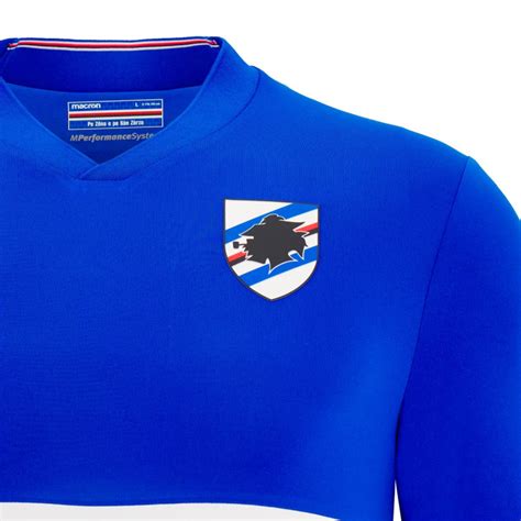 Camiseta Macron UC Sampdoria Primera Equipación 2022 2023 Blue Fútbol