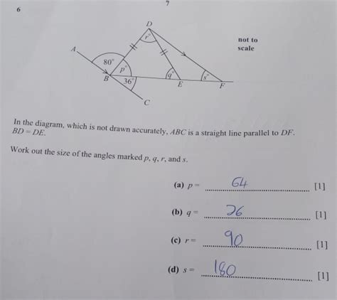 Solved T To Ale In The Diagram Which Is Not Drawn Accurately Abc