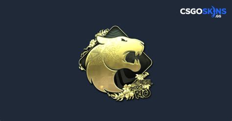 Sticker Furia Gold Rio Csgoskins Gg