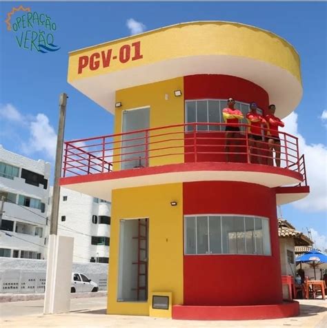 Posto de guarda vidas da Praia do Meio é inaugurado solenidade também