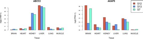 Expression Values As Log Tpm Averaged Over Replicates Of Each