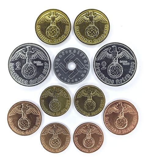 Duitsland Derde Rijk Collection Of Rare Quality Coins Pieces