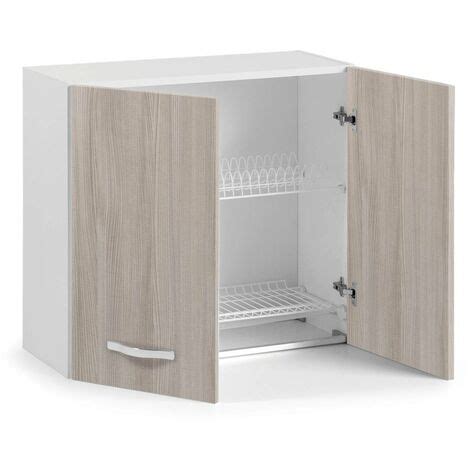 Pensile Colapiatti Cucina X X Cm In Legno Bianco Frassinato Foligno