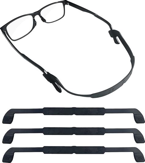 Glasses Strap Anti Slip Silicone Eyeglass Strap Eyewear Retainers