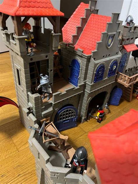 Playmobil Ritterburg Set Mit Vielen Figuren Ritter Drachen Kaufen Auf