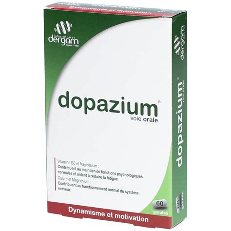 Dopazium Capsule complément alimentaire à base de L tyrosine et de L