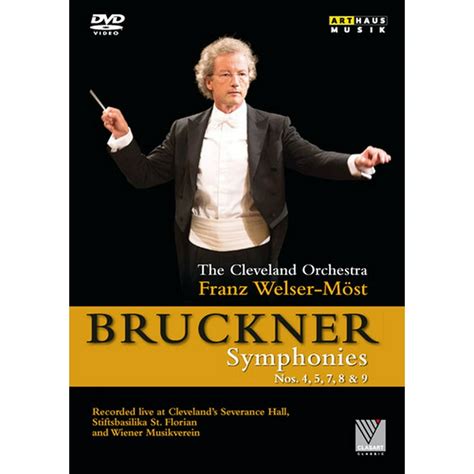 Anton Bruckner Symphonies Nos 4 5 7 8 And 9 Dvd