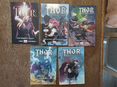 Komiksy Thor Gromowładny Marvel Now zestaw komplet Gniezno