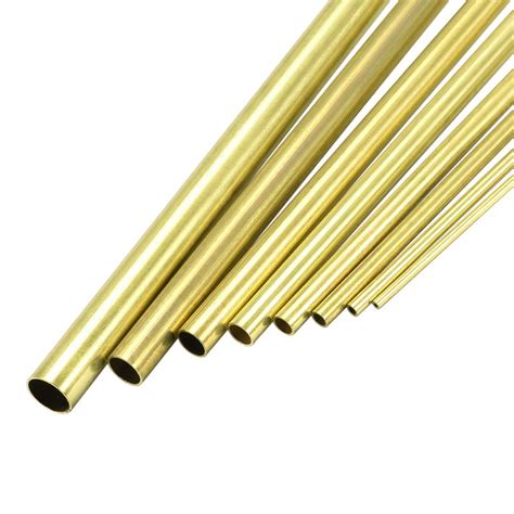 Uxcell Brass Tube 2mm 3mm 4mm 5mm 6mm 7mm 8mm 10mm Od X 0 5mm Wall Thickness 300mm Length