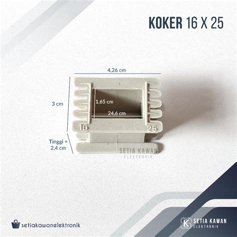 Jual Koker Trafo Kotak 16x25 Bobin Bobbin Dudukan Besi Plat Keren