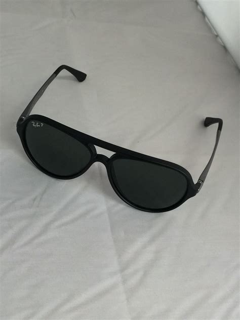 Authentic Estate Ray Ban Sunglasses Matte Black Frame Etsy Ray Ban Sunglasses Sunglasses