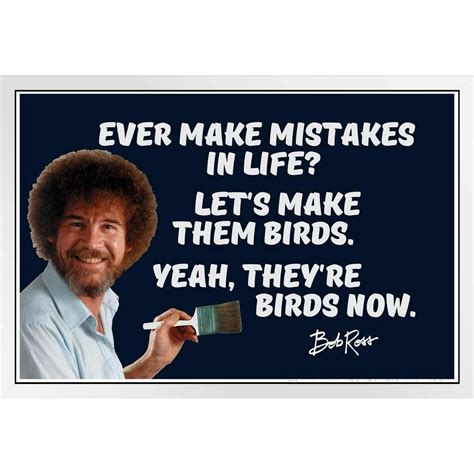 Bob Ross Quotes Mistakes